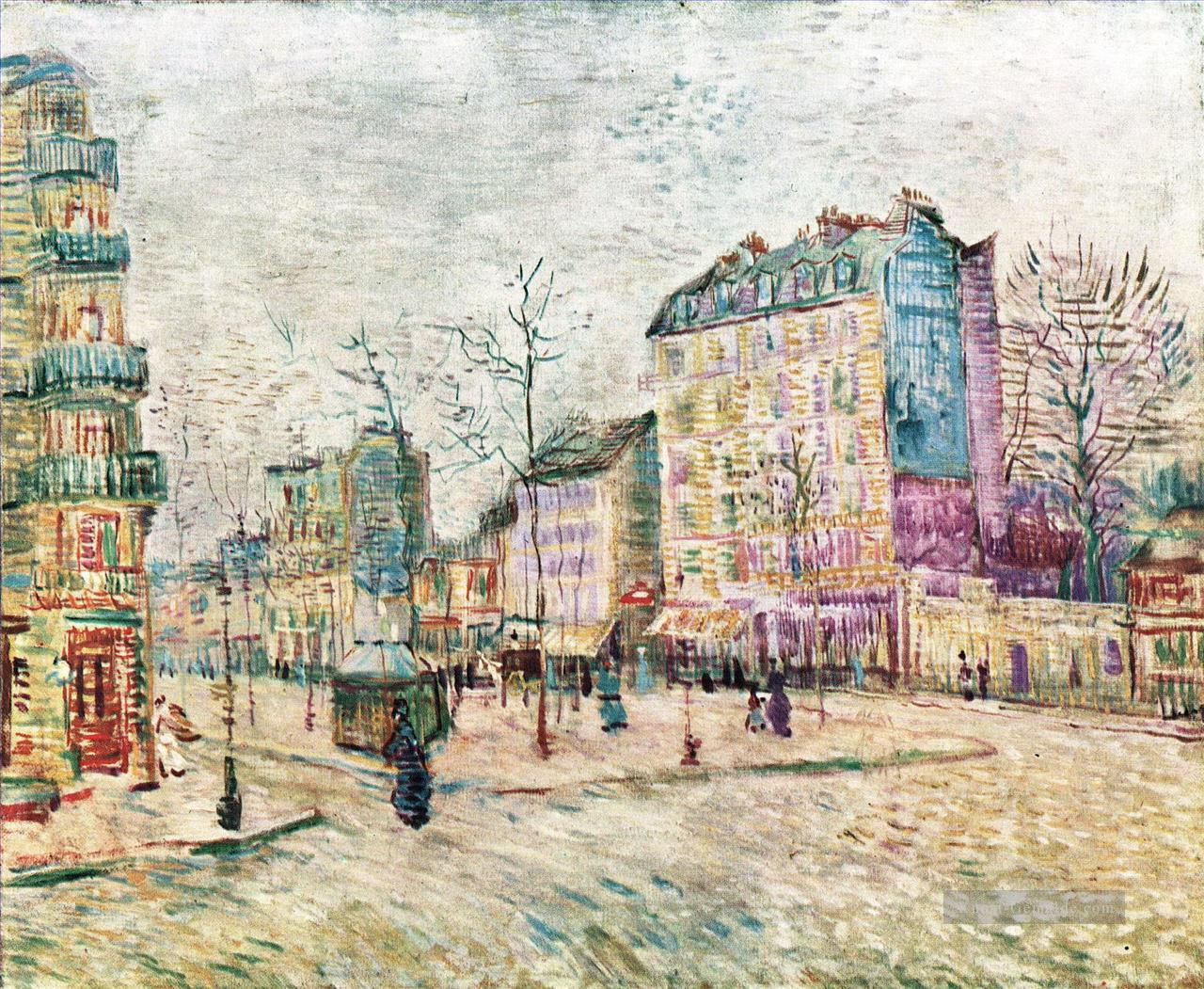 Boulevard de Clichy Vincent van Gogh Ölgemälde